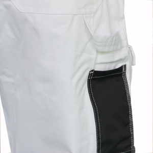 Durable White Men's <strong>Painters</strong> Cotton <strong>Overalls</strong> with Custom Logo Bib Pants - Product Image 6