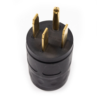 Adaptateur d'alimentation pour camping-car homologué ETL NEMA 14-50P vers TT-30R, 30A 125V, 3 prises, en cuivre robuste, connecteur de prise de générateur pour camping-car