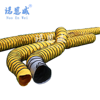 Conduit d'air flexible à haute température personnalisé de 12''300mm conduit d'air d'isolation thermique