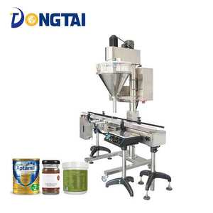 Machine de remplissage verticale durable avec vis d'alimentation pour poudres d'édulcorants, conservateurs, colorants et cosmétiques - Product Image 1
