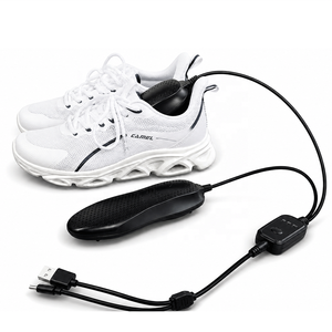 Séchoir et stérilisateur de chaussures Nano 2-en-1, rechargeable par USB, pliable, électrique, avec minuterie, séchage rapide pour toutes les chaussures - Product Image 2