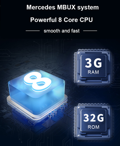 Многофункциональный информационно-развлекательный центральный экран для задних сидений Mercedes-Benz Maybach — роскошная мультимедийная панель управления для задних сидений автомобиля - Product Image 6