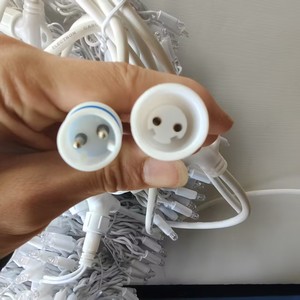 Extérieur IP65 LED Rideau Glaçon Éclairage Décor Étoile Intérieur 1m Cuivre Décoration Suspendue pour Noël Blanc Chaud LED 100m Longueur - Product Image 4