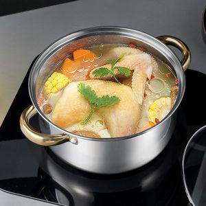 Ensemble de 12 ustensiles de cuisine en acier inoxydable antirouille avec couvercle en verre, portable pour cuisinières à gaz et à induction, ustensiles de cuisine de style américain - Product Image 5