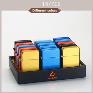 Nhà Máy Bán buôn kim loại nhẹ hơn ngọn lửa màu Đỏ Inflatable nhẹ hơn laser tùy chỉnh butan nhẹ hơn - Product Image 6