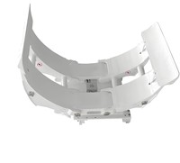 Accesorio Compacto para Montacargas, Pinza para Rollos de 1.2m de Ancho, Buena Visibilidad para Apilado y Transferencia de Rollos en Pasillos Estrechos, Nuevo con 1 Año de Garantía