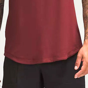 เสื้อกล้ามออกกำลังกายคุณภาพดีเยี่ยมสำหรับฤดูร้อน แห้งเร็ว คอสูง เหมาะสำหรับฟิตเนสและยิม ผลิตจากวัสดุที่ดีที่สุด เสื้อกล้ามออกกำลังกายสำหรับผู้ชายวัยผู้ใหญ่ - Product Image 4