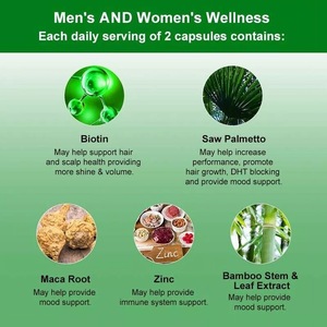 Enzymes digestives avec prébiotiques et probiotiques en capsules, soutien de la santé intestinale et de la digestion, en stock, fabrication OEM disponible - Product Image 4