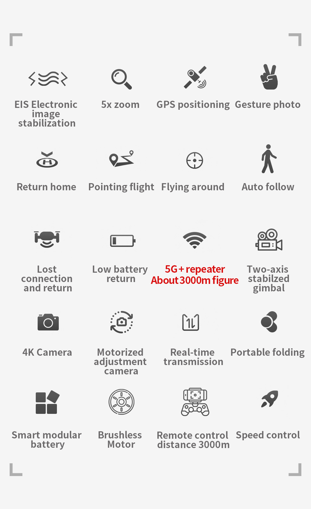 SJRC F11 F11s 4K Pro Drone 3KM PTZ Version True 4K Camera GPS Drone 2-axis Gimbal 5G WIFI FPV Brushless Professional RC Dron RTF