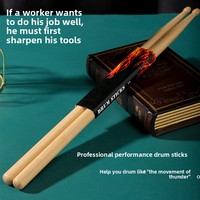 Kabat Ahorn-Holz Jazz Drumsticks Übungsschlägel 5A