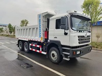 Camion benne Shacman F3000 6X4 pour le marché algérien avec pneus 12R22 et capacité de 16 m³