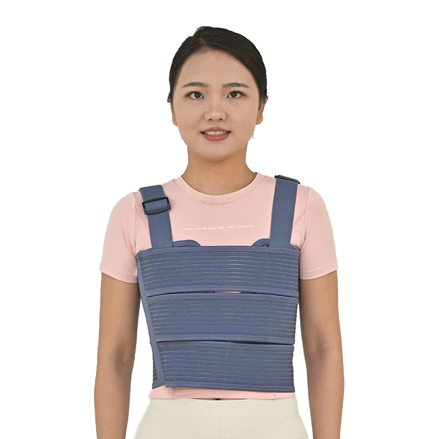 JIAYAO Adjustable Rib Fracture Strap Chest Protector Band Breathable Materials Good Support Protection S/M/L Sizes for Health
