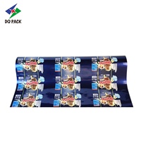 DQ PACK Emballage flexible imprimé personnalisé Crème glacée Popsicle Lolly Bar Sachet Matériel d'emballage Rouleau de film
