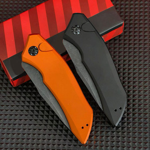 Couteau pliant KS7100RBK, lame polie CPM154, manche en aluminium, couteau de poche, outils EDC pour l'extérieur, chasse, survie tactique - Product Image 5
