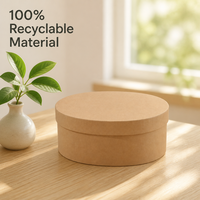 Boîte Cadeau Esthétique Tendance 2026 Luxe Discret Cœur Rond Hexagone Boîte d'Emballage Rigide en Carton Logo Personnalisé Marque Privée OEM