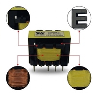 Transformateur SMPS EE28 15W-60W pour driver LED, alimentation électronique à commutation élévatrice et abaisseuse de type broche pour éclairage