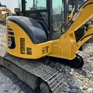 Célèbre pour une bonne durabilité Original Japon utilisé komatsu 5.5ton pelle hydraulique Pc55MR seconde main Mini pelle PC55MR - Product Image 1