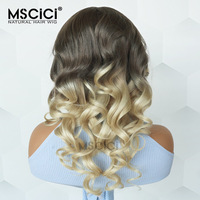 Perruque Lace Front Transparente MSCICI 13x6 en Cheveux Humains Vierges Birmans, Motif Ondulations Profondes, Densité Personnalisable, 100% Cheveux Humains