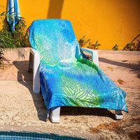 Custom Microfiber Antimicrobial Beach Towel Quick Dry Sand Free Large Bath Towel for Summer Travel and Home Use
