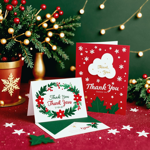 Custom Blank Floral Sympathy Thank You Cards Creative Printing Personalized Greeting Cards Paper Cards