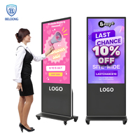 BELOONG Penjualan Terbaik 50 55 Inch Android WIFI Layar LCD Digital Signage Berdiri untuk Iklan