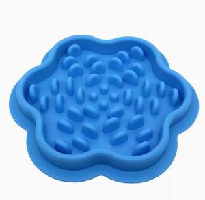 Hot Sale Custom Wholesale <b>Silicone</b> Slow Food <b>Mat</b> With Suction Cups Anti Choking Slow Food Pad Pet Dog Lick <b>Mat</b> Pet Bowl - Product Image 6