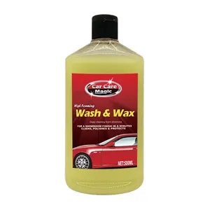 Lavagem e cera de alta espuma, o shampoo polonês com pH neutro é perfeitamente seguro na carroceria do seu veículo