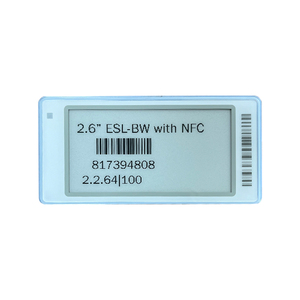 Yeni varış 2.9 inç dondurularak taze gıda Bw 2 renk Eink ekran elektronik raf etiket Esl elektronik fiyat etiketi süpermarket için - Product Image 1