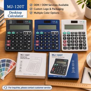<span class=keywords><strong>Calculadora</strong></span> MJ-120T <span class=keywords><strong>de</strong></span> 12 Dígitos con Pantalla Grande, Doble Alimentación Solar y por Batería, 100 Pasos, Cálculo <span class=keywords><strong>de</strong></span> Impuestos, para Oficina y Negocios - Product Image 4