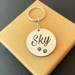 Bán buôn chất lượng tốt nhất cá nhân tùy chỉnh kim loại chống mất tên vật nuôi QR mã NFC Pet ID thẻ Dog Tags - Product Image 5