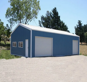 פלדה בניין מד אור מגולוון מחסן מוסך מינימליסטי התקנה קלה באיכות גבוהה 5 + בניין משרדים - Product Image 2