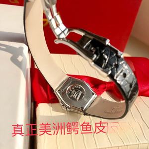 <span class=keywords><strong>Reloj</strong></span> de Lujo para <span class=keywords><strong>Hombre</strong></span> <span class=keywords><strong>Omega</strong></span>, Movimiento Mecánico de Cuarzo, Diseño de Garra, Correa de Piel de Cocodrilo, Espejo de Zafiro - Product Image 6