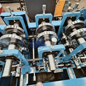 Maquinaria de fabricación de purina de Metal, máquina de formación de rollos de perfiles C y Z - Product Image 3