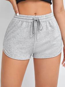 Shorts Deportivos de Verano para Mujer, Personalizados al por Mayor, de Alta Calidad, Transpirables, Ecológicos, de Poliéster/Algodón, con Forro Polar - Product Image 2