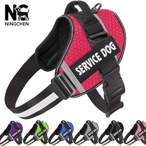 Pettorina Tattica Personalizzabile G-Customizable per Cani, Riflettente Notturna 3D Anti-Intrappolamento Peli, Lavabile Ripetutamente - Product Image 1
