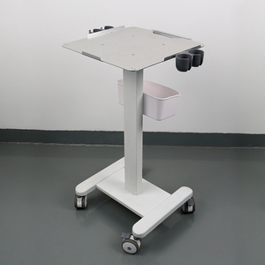 Carro de utilidad médica de acero inoxidable Premium de venta directa de fábrica con cesta y ruedas de bloqueo para uso en <span class=keywords><strong>Farmacia</strong></span> de clínica hospitalaria - Product Image 4