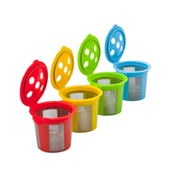 Capsules de café réutilisables en acier inoxydable de couleur personnalisée pour machines Keurig - Écologiques, en stock, marque HSJ