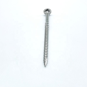 Vis de terrasse en acier inoxydable AS3566, tête trompette à embase hexagonale, 4 cannelures, vis à rainurer 14g, métrique/pouce, classe 4 <span class=keywords><strong>SUNO</strong></span> CE - Product Image 4