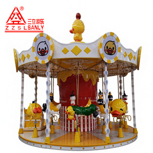 Carrusel de Caballos de Último Diseño para Parques Temáticos al Aire Libre, Atracción Popular en Ferias de Diversiones, en Venta - Product Image 4