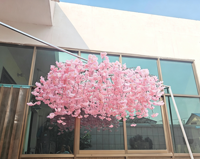 Arbre à cerisier artificiel décoratif, taille personnalisée, pour la création de structures florales de cerisier