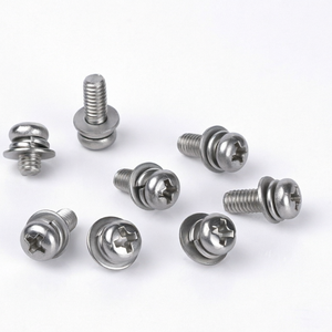 Tornillo de Cabeza Cruzada Pequeña GB9074.8 de Acero Inoxidable Premium con Arandelas de Resorte y Planas - Product Image 6