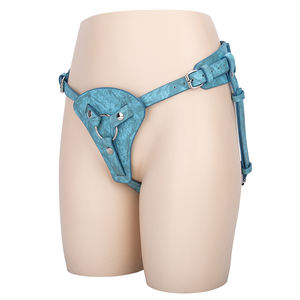 OEM Bestseller Dildo Vibrator Duale Penetration Strap-on Penis-Hose Tragbarer Vibrierender Strap-on Gürtel Sexspielzeug für Lesbische Frauen - Product Image 3