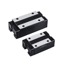 Rail de guidage linéaire PMI, bloc carré à roulement, série MSA, alliage de haute qualité, acier inoxydable, grande capacité de charge pour l'automatisation CNC