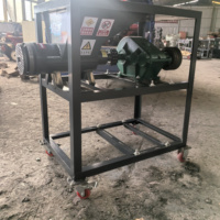 Broyeur à viande électrique commercial haute puissance et haute efficacité, moteur 4KW, broyeur multifonctionnel pour os de poulet et de poisson, pour aliments pour chiens