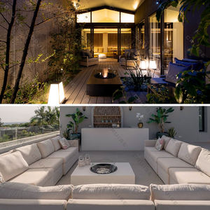 Foyer autoportant d'extérieur CRUISE 1250-750-300mm Campfire Villa Gril détachable Cheminée pour gaz bois pour cuisine <span class=keywords><strong>en</strong></span> plein air - Product Image 2