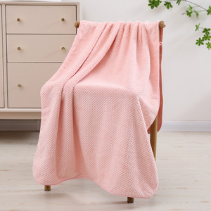 Serviette <span class=keywords><strong>de</strong></span> <span class=keywords><strong>bain</strong></span> rectangulaire en velours corail à motif ananas, plusieurs tailles, pour <span class=keywords><strong>adulte</strong></span>, séchage rapide, absorbante, pour la natation et le fitness, extra épaisse - Product Image 3