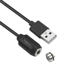 Ligne de données Micro <span class=keywords><strong>USB</strong></span> droite 6A charge rapide prise mâle femelle <span class=keywords><strong>2</strong></span> broches câble électrique magnétique chargeur de téléphone portable - Product Image 1