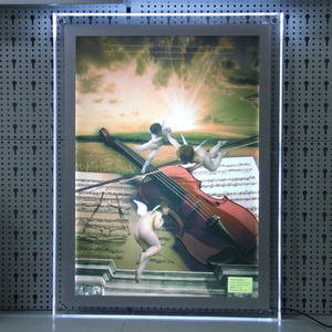 Tùy chỉnh pha lê hộp Đèn LED quảng cáo dấu hiệu A4 A3 đơn/đôi không khung LED bảng điều chỉnh lightbox cửa sổ màn hình hiển thị - Product Image 5