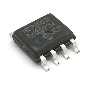 새로운 오리지널 실크스크린 MCP6002I SOP-8 MCP6002T-I/SN 작동 증폭기-Opp Amps IC 칩