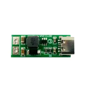 9W mini Type-C USB DC 5V to 6V 9V 12V 15V 24V DC DC Boost Step-up Converter PWM PFM Voltage Regulator Module